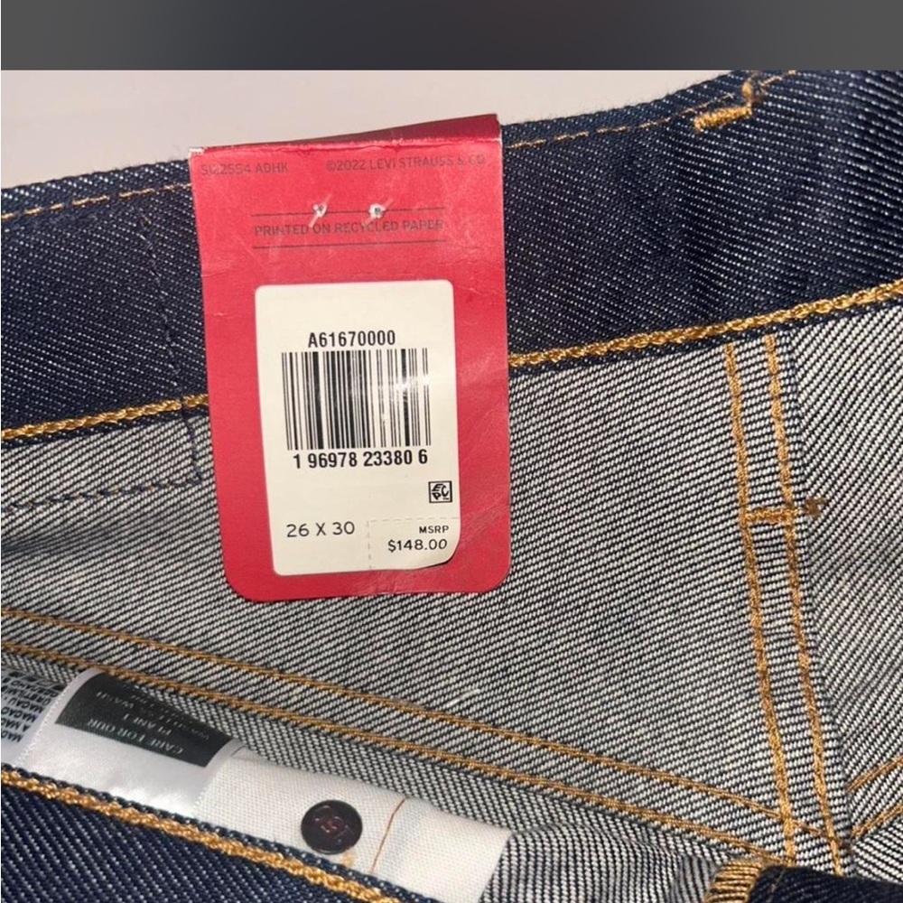 Levi's Straight Jeans in Dark Indigo - Picture 5 of 8